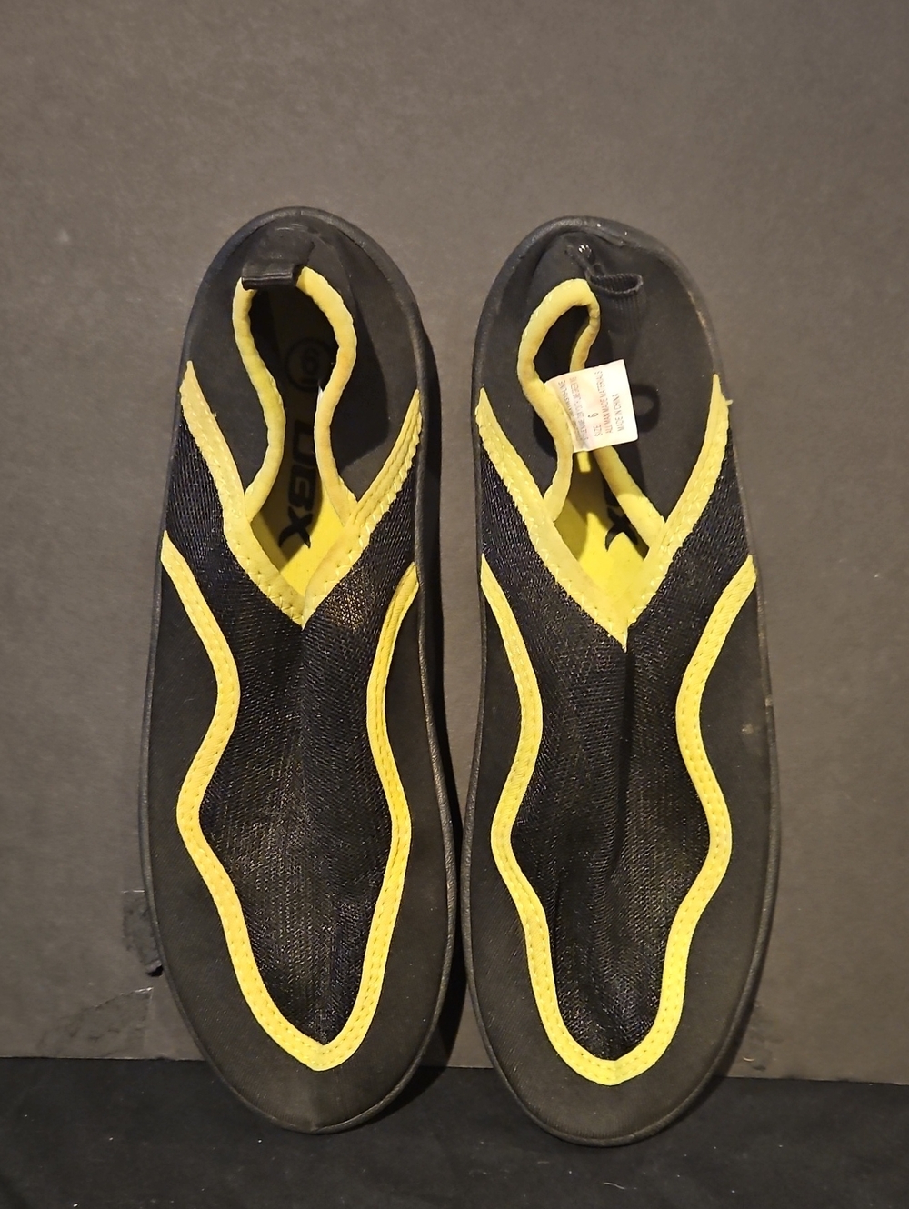 DBX Black & Lime Water Shoes